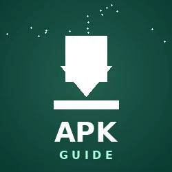 APK Guide cover with a download icon